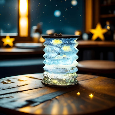 BrightFold Lampe – Zusammenklappbare USB-Lade-LED-Tischlampe