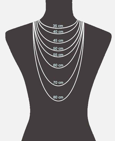 Goldfarbene Halskette mit geflochtenem Design für Damen