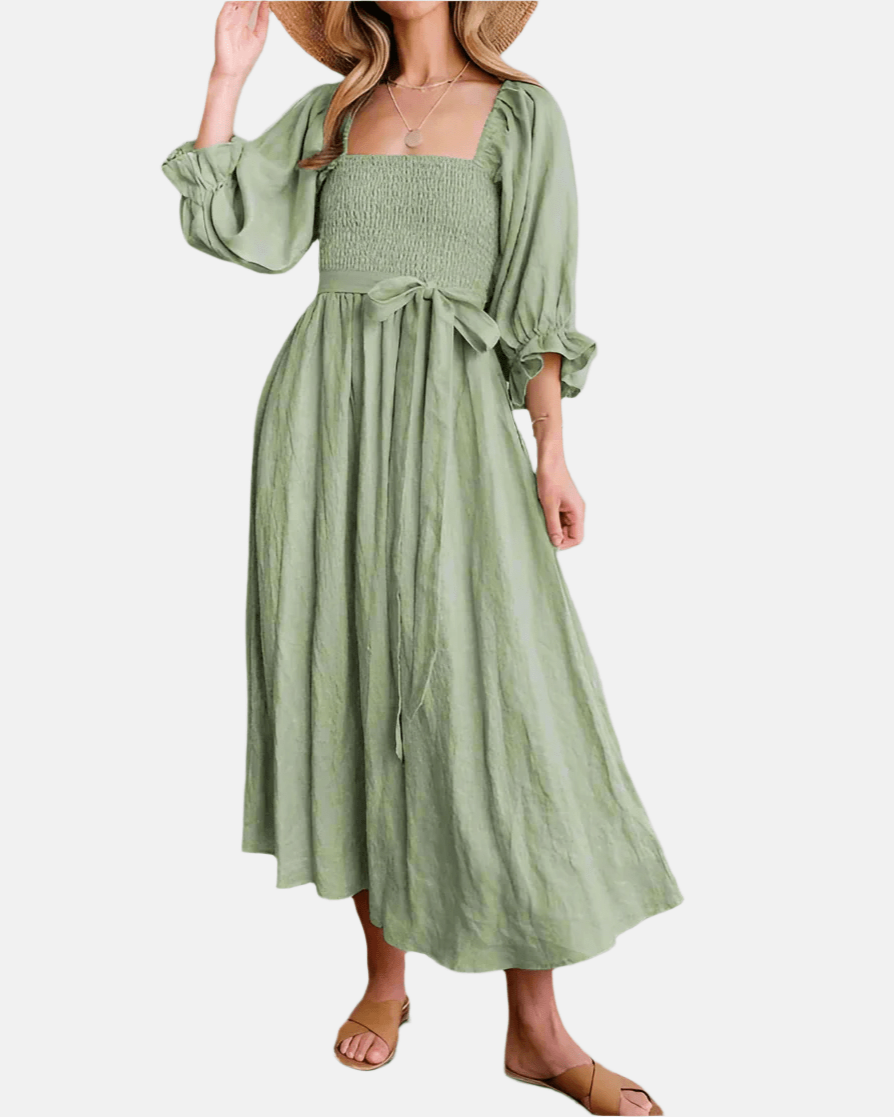 Luftiges Sommer Midikleid für Damen