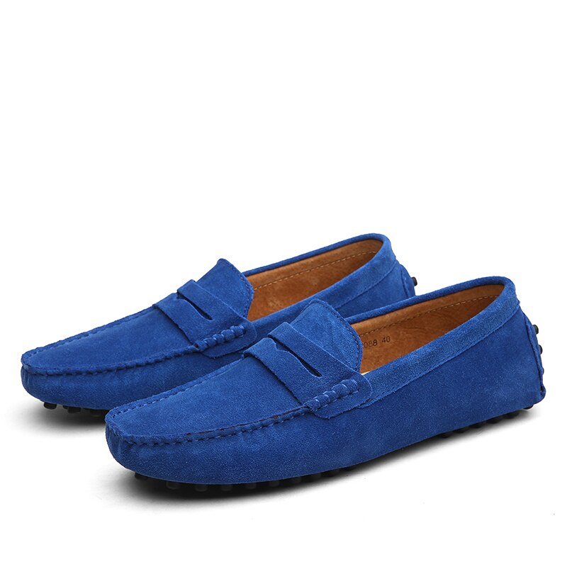 Leonardo | Italienische Wildleder-Loafers für Herren | Lässig, elegant & vielseitig