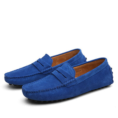 Leonardo | Italienische Wildleder-Loafers für Herren | Lässig, elegant & vielseitig