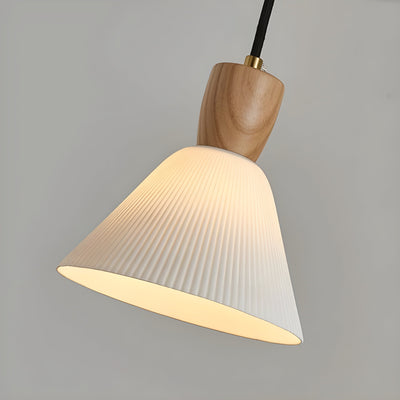 SereniGlow Light - Keramische Japanische LED-Hängelampe