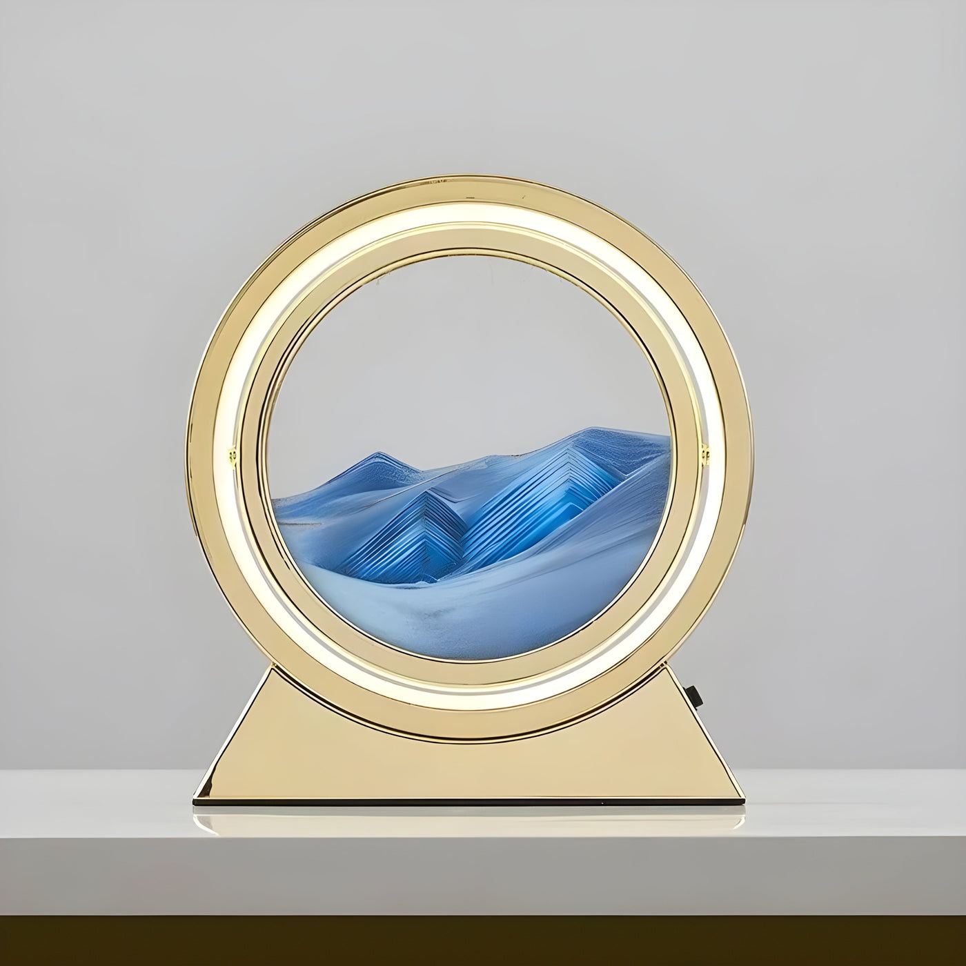 SandFlow Lampe – 3D Sandscape LED Tischlampe