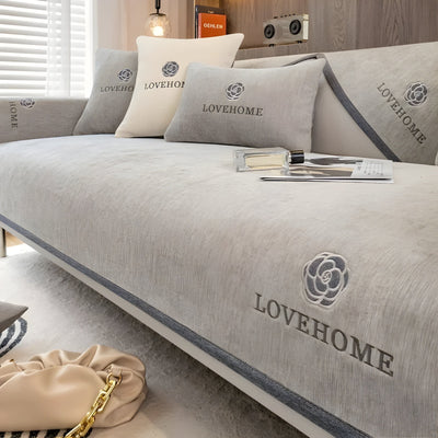 LuxeWrap Sofabezug - Moderner, Rutschfester Sofakissenschutz