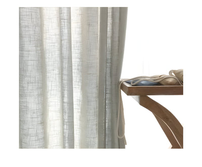 HikariVeil Vorhänge - Japan-Stil Halbdurchsichtige Sichtschutzvorhänge