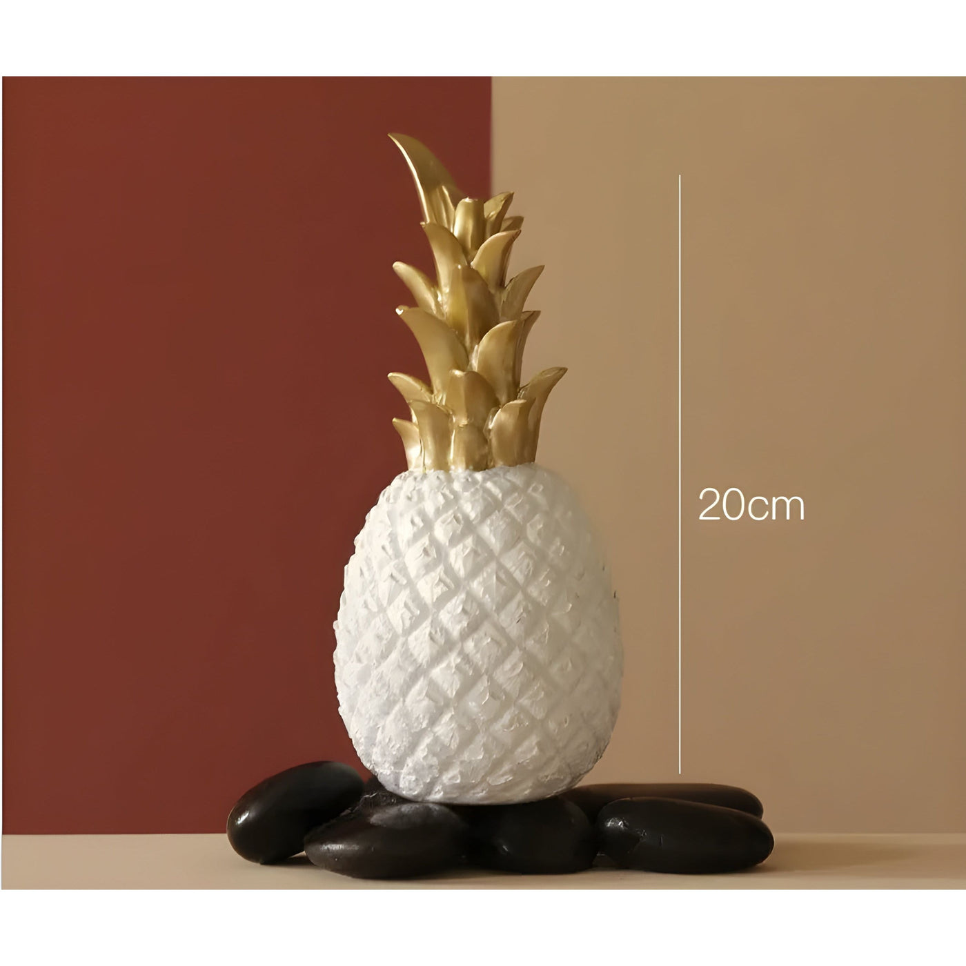 PineGlow Decor - Dekorative Ananas-Ananas-Wohnzimmer-Dekor