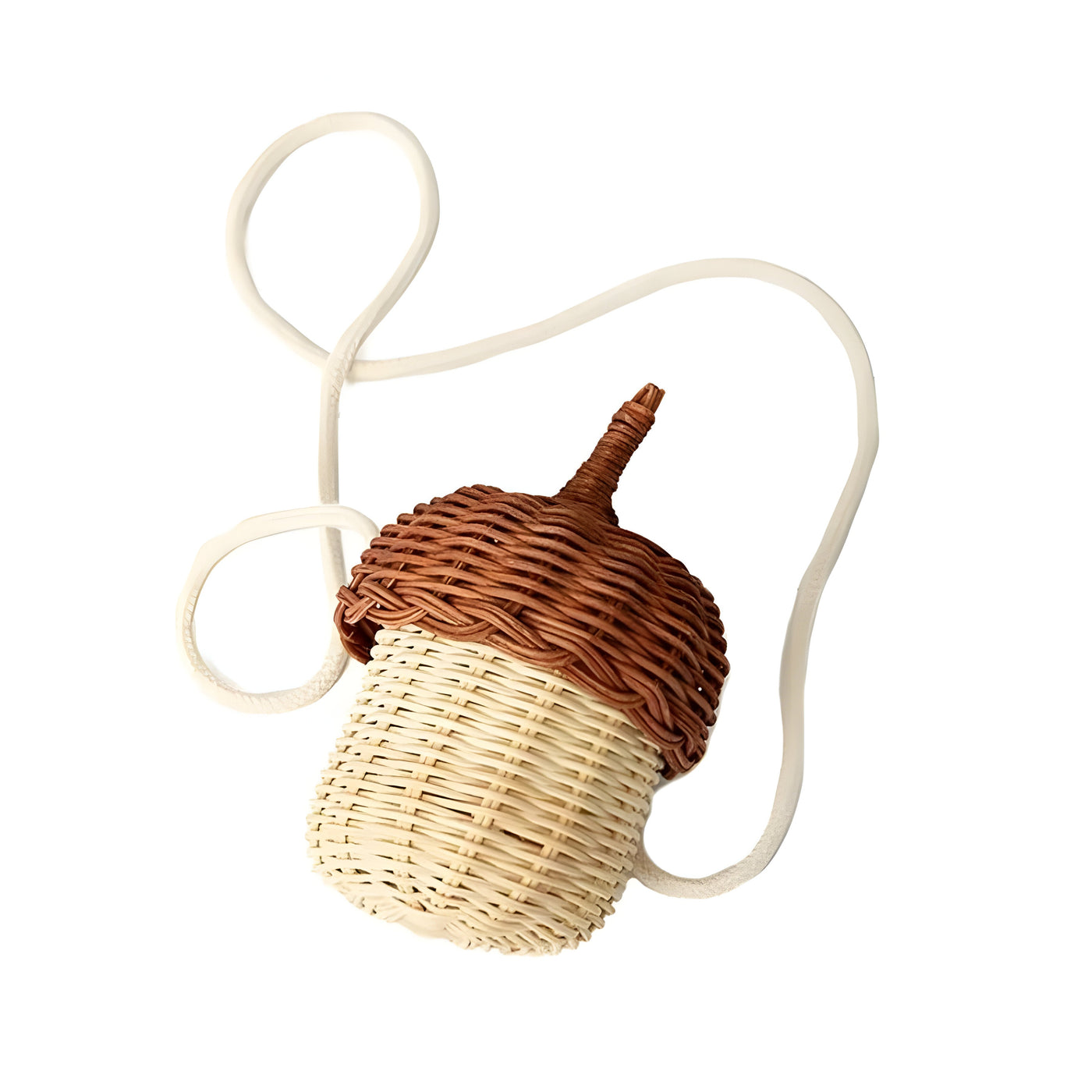 SunnySprout Korb - Rattan Geflochtener Pilz Korb