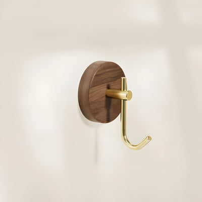 WalnutGrip Hooks – Multifunktionale Wandhaken aus Walnussholz