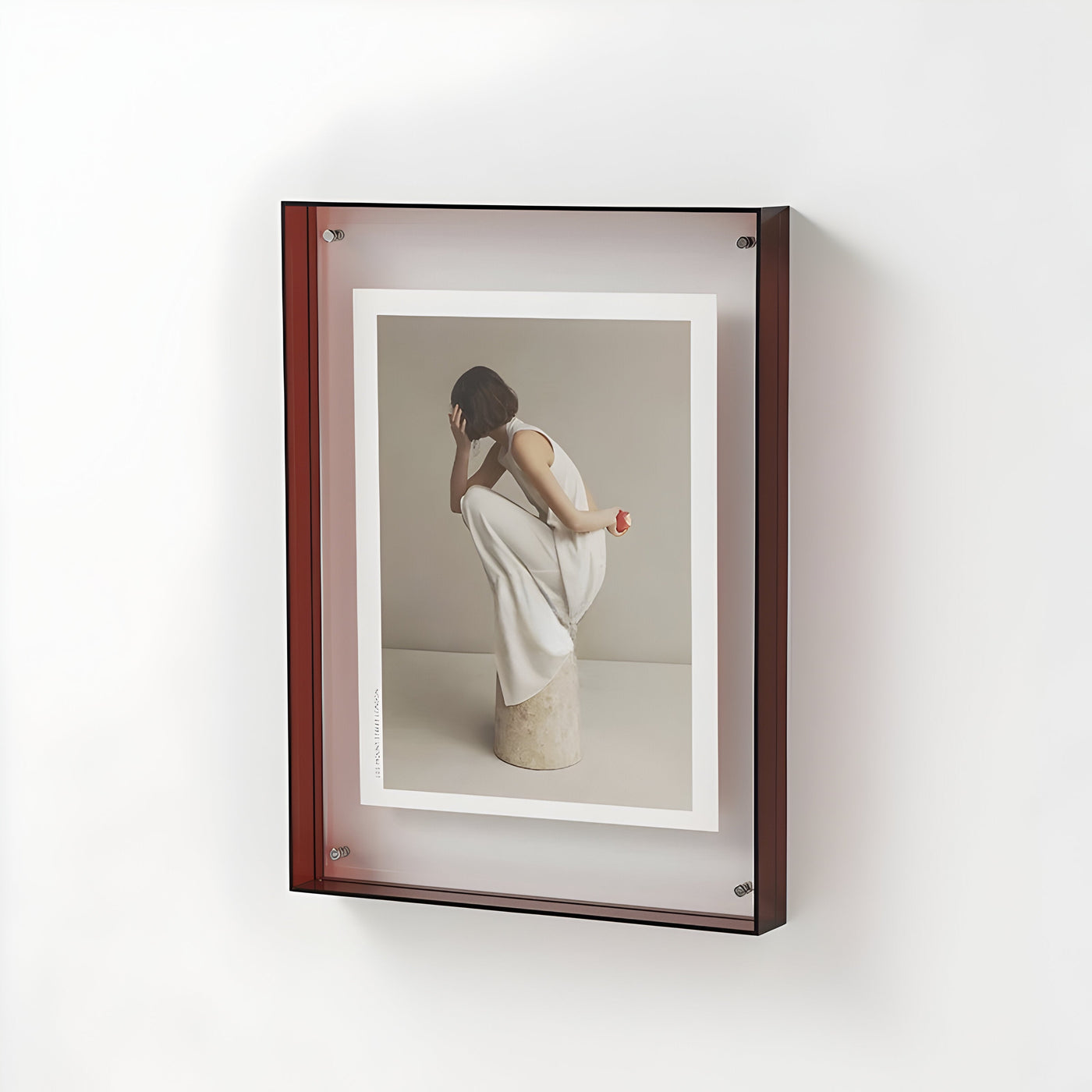 StylishSnap Frame – Farbiger Transparenter Acryl Bilderrahmen