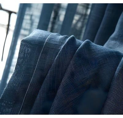 HikariVeil Vorhänge - Japan-Stil Halbdurchsichtige Sichtschutzvorhänge