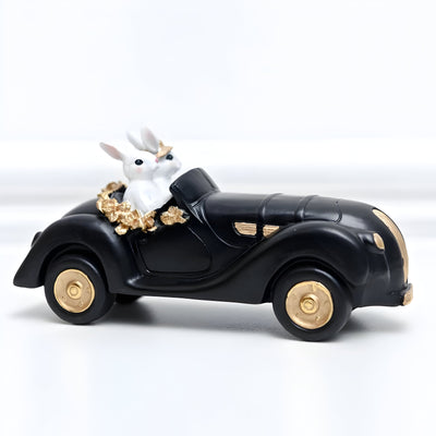 RegalRabbit Decor – Dekorative Pastorale Palast Hasenfamilie Dekoration