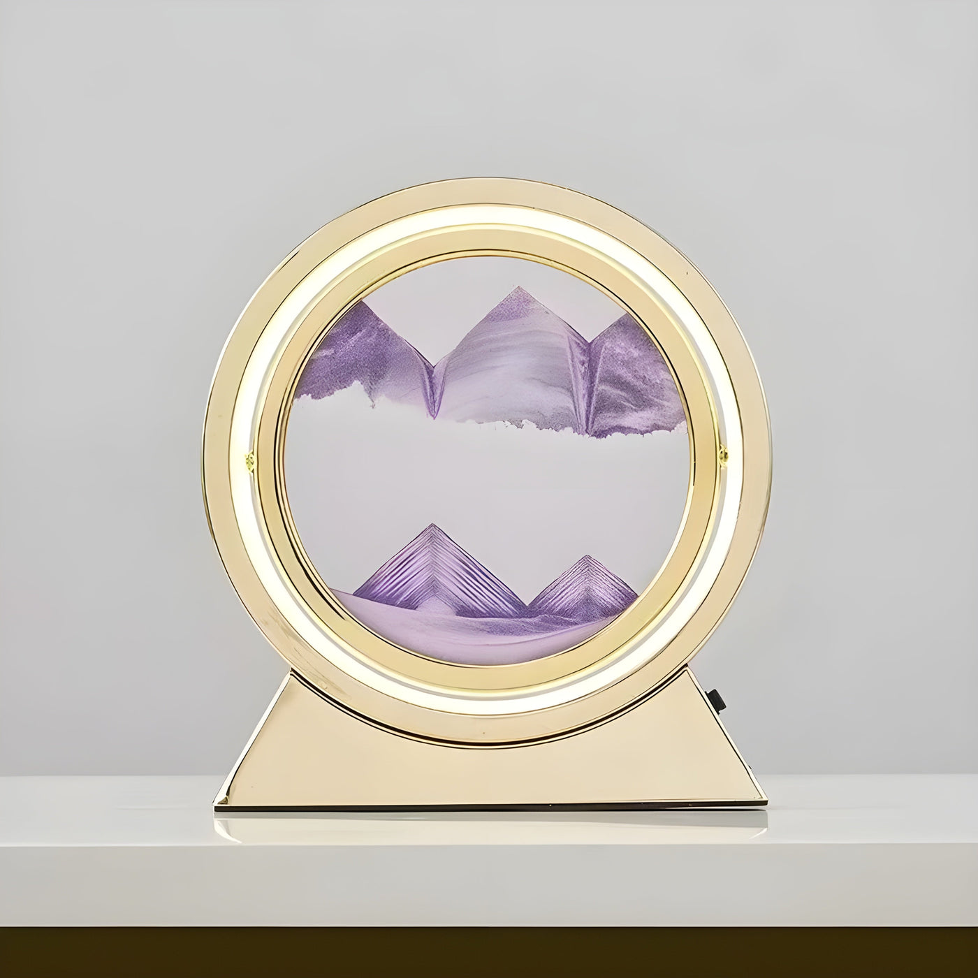 SandFlow Lampe – 3D Sandscape LED Tischlampe