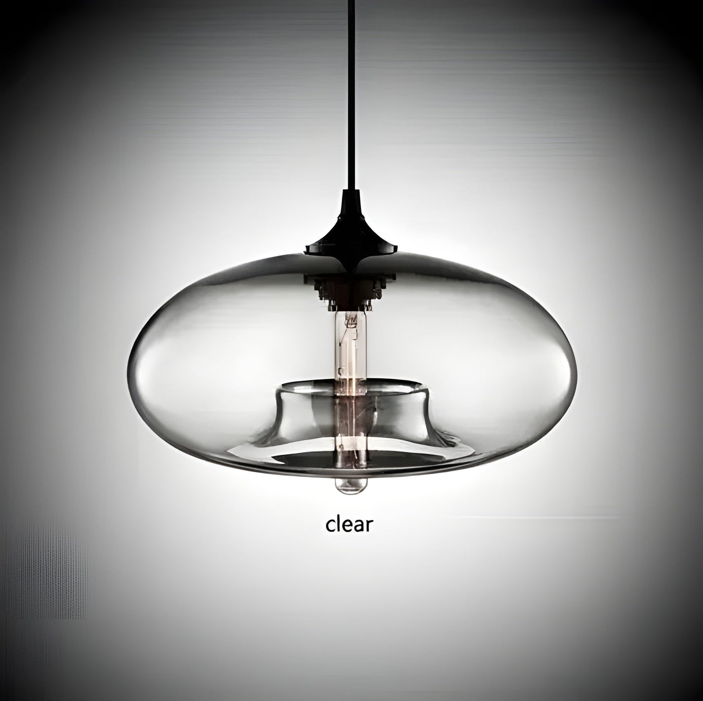 EtherealGlow Light - Nordische farbenfrohe Glas-Pendelleuchte