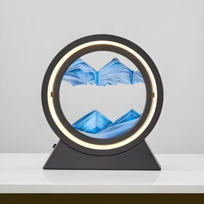 SandFlow Lampe – 3D Sandscape LED Tischlampe