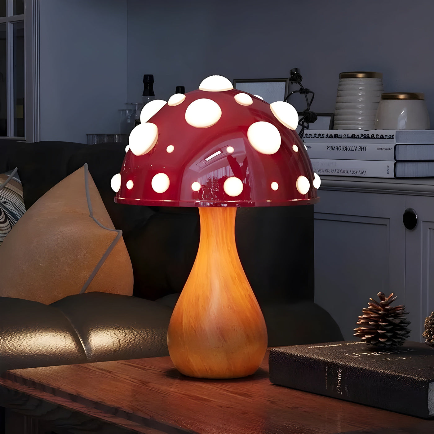 AmanitaDream Lamp - Amanita Pilz LED Wandleuchte