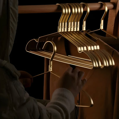 CozyRack Hanger - Langlebiger Matter Metallbügel