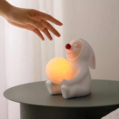 GlowRabbit Lamp – Verzaubernde USB-Tischlampe mit Wiederaufladung
