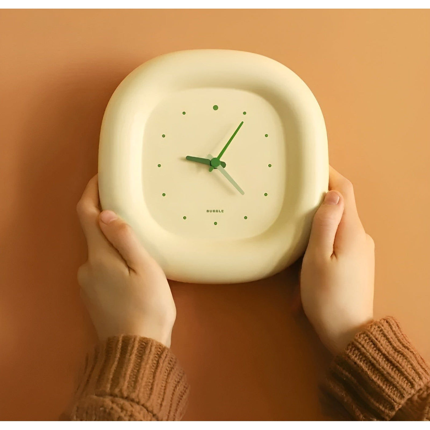 BubbleTime Clock - Multifunktionale Creme-Bubble-Uhr