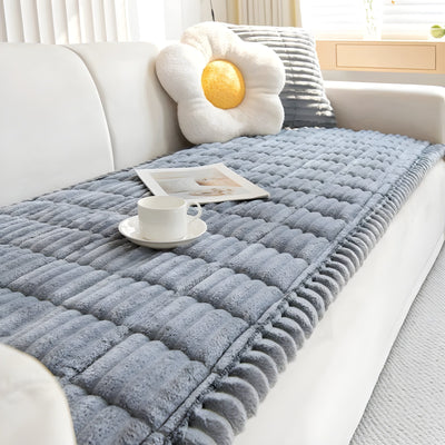 ThickGuard Cover - Dekorativer, Dicker, Rutschfester Kordsofa-Bezug