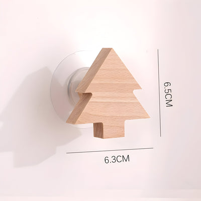 WoodWhimsy Hook - Tierförmiger Wandhaken aus Holz