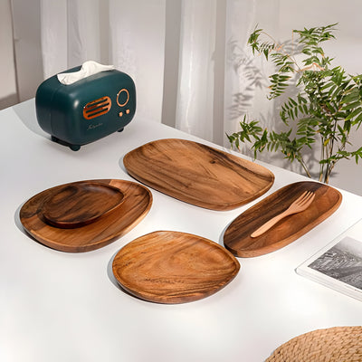 WoodVerve Teller - Speiseteller aus Holz