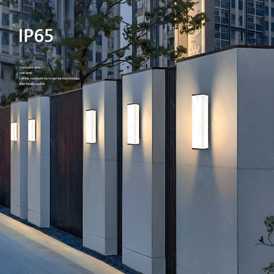 SteelLuxe Light – Wasserdichte Wandlampe für Außen- und Innenbereiche