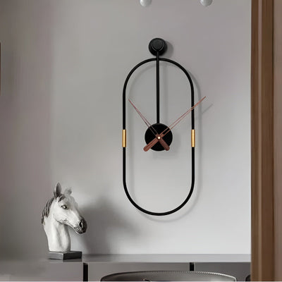 ArtTick Clock - Minimalistische Metall-Wanduhr