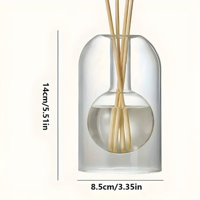 RadianceReed Diffuser - Eleganter Aromatherapie-Diffusor aus Glas