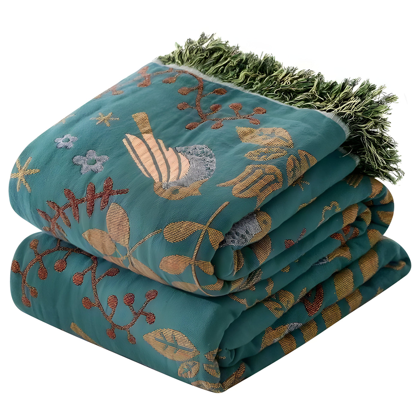 YumeWeave Blabket - Japanische Baumwolle Doppelseitige Decke