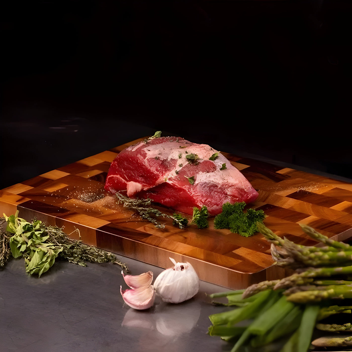 ChefHaven Board – Akazienholz Schneidebrett mit Doppelseitiger Oberfläche