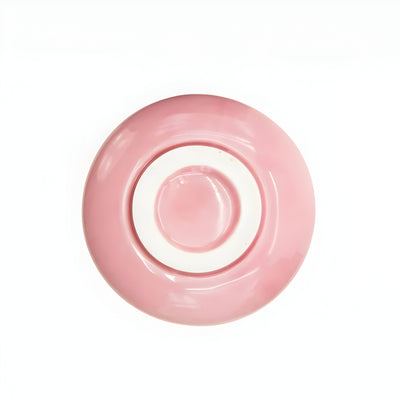 SakuraWhisk Set – Japanisches Keramik-Matcha-Set in glänzendem Rosa