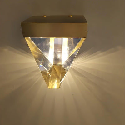 LumiCrystal Light - Minimalistische Kristall-LED-Korridor-Deckenlampen