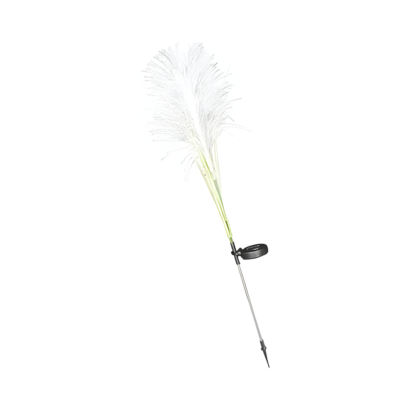 AuroraStalk Light – Solar Faser-Schilf Außenleuchte