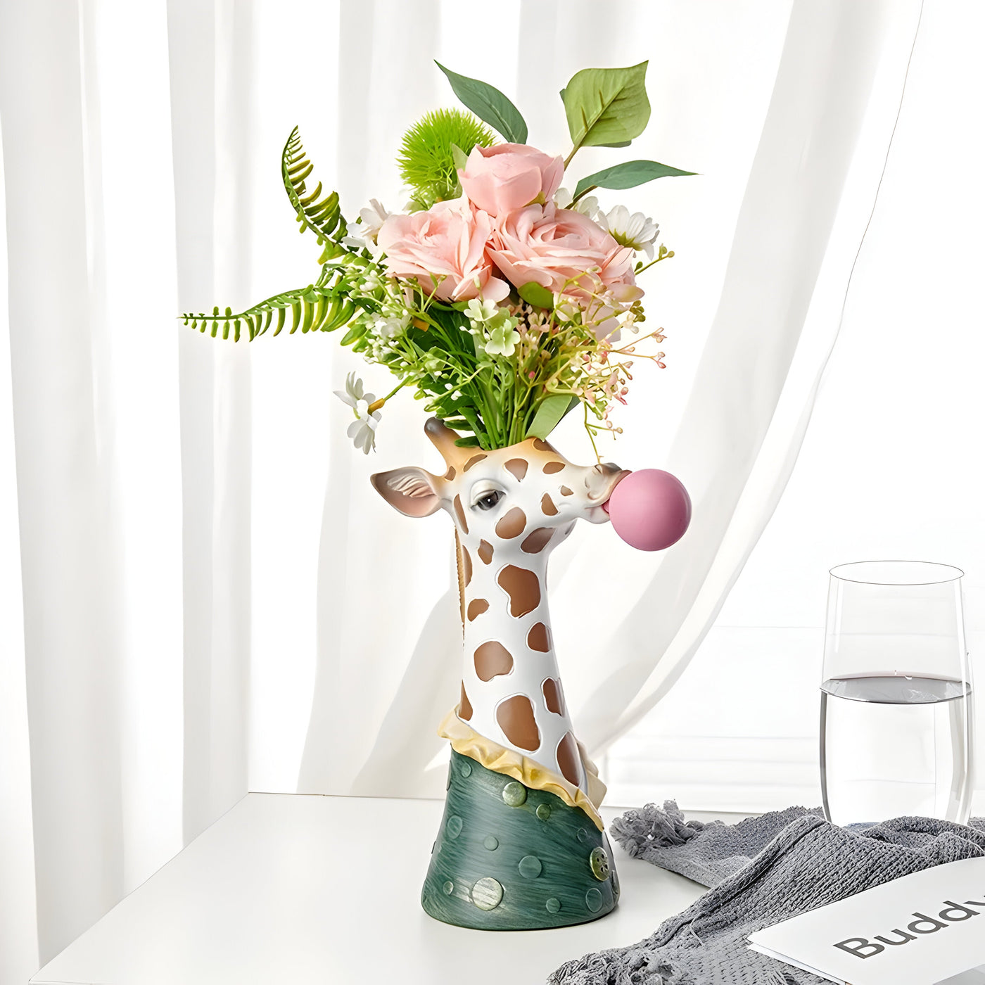 SafariBreeze Vase - Kreative Tierblasen-Vase