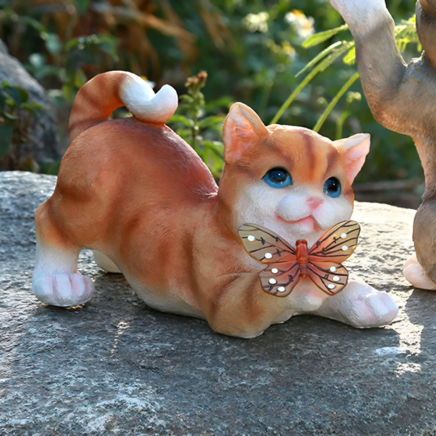 SolarPaws Light - Dekorative Katze Solar LED-Figur Licht