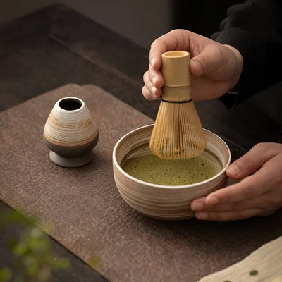 ChasenZen Set – 4-teiliges Japanisches Matcha Tee-Set