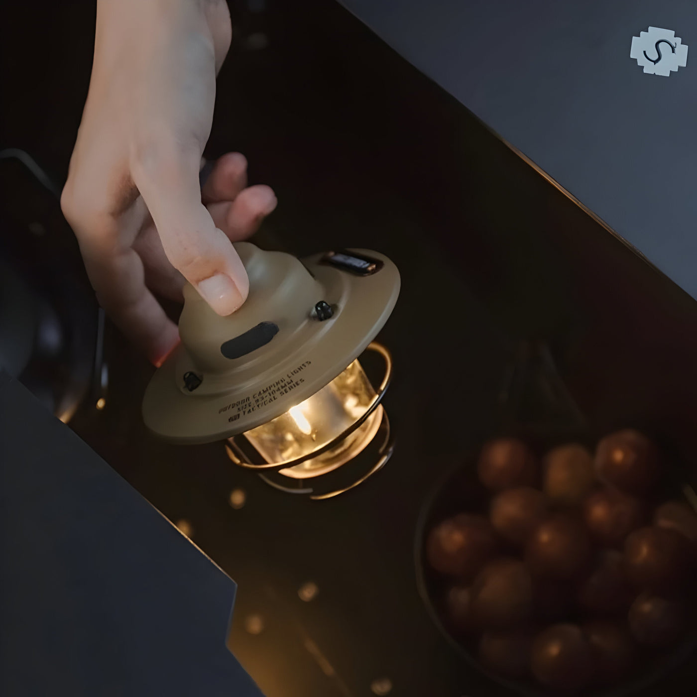 TrailBliss Light - Retro USB-Lade-LED-Hängelampe