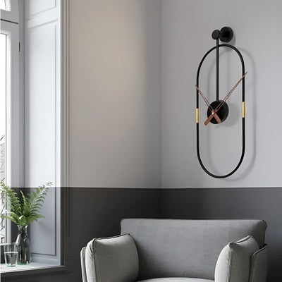 ArtTick Clock - Minimalistische Metall-Wanduhr