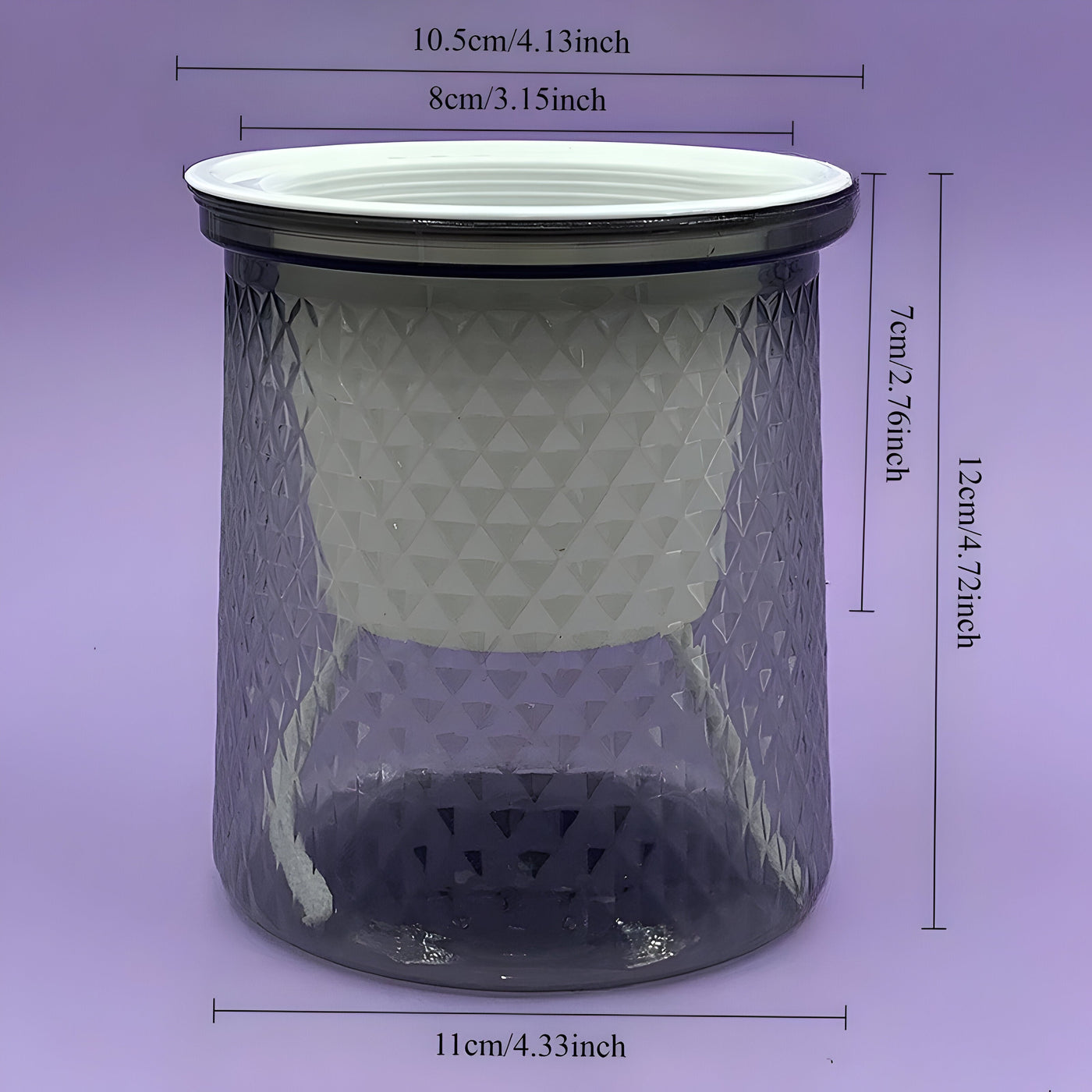 HyggeSprout Topf – Hydroponischer Kristall-Glas-Blumentopf