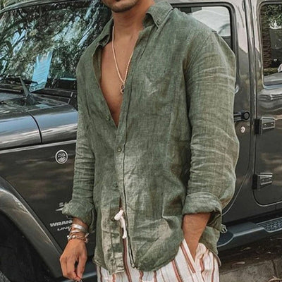 Cyprian - Das Langarmhemd für Männer - Atmungsaktiv und elegant für jede Gelegenheit