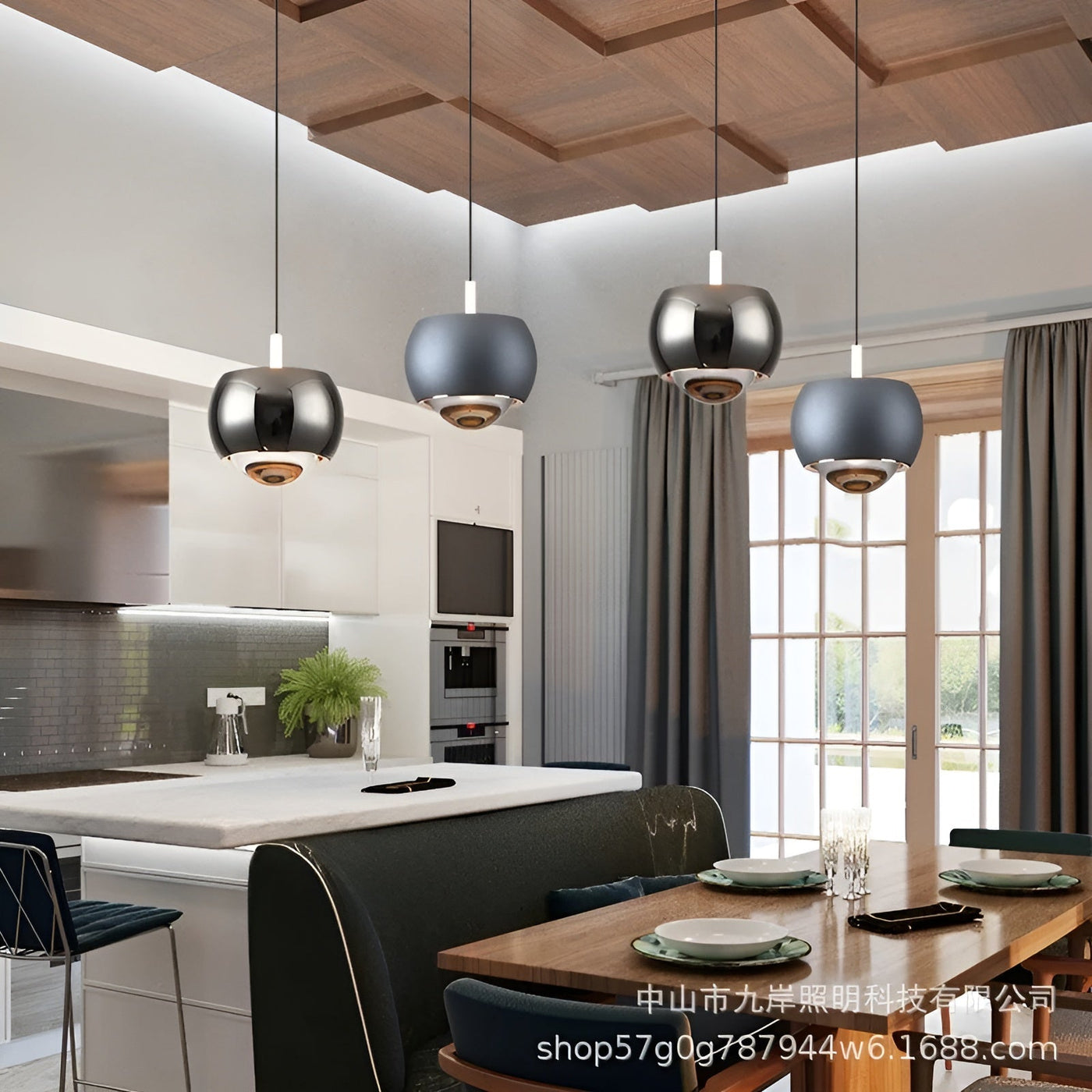 OrbitGlow Light - Moderne LED-Hängelampe