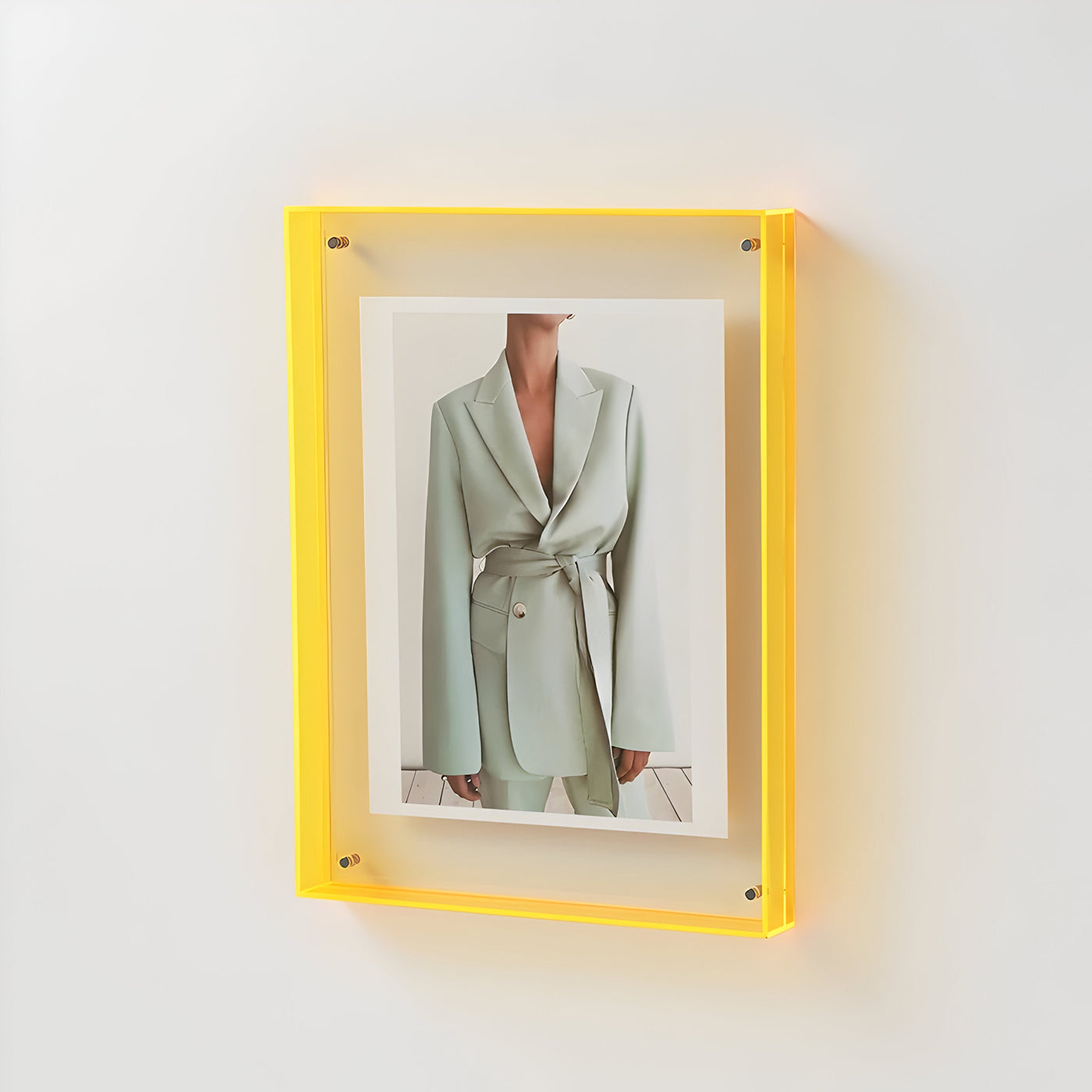 StylishSnap Frame – Farbiger Transparenter Acryl Bilderrahmen