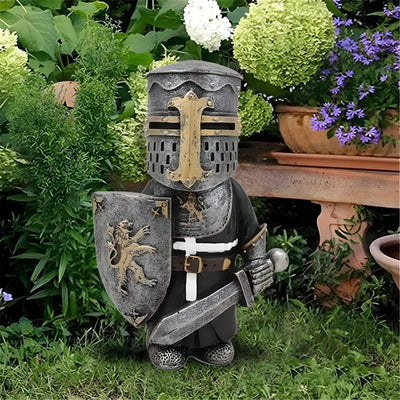 NobleKnight Statue - Miniatur-Ritter Garten Statue