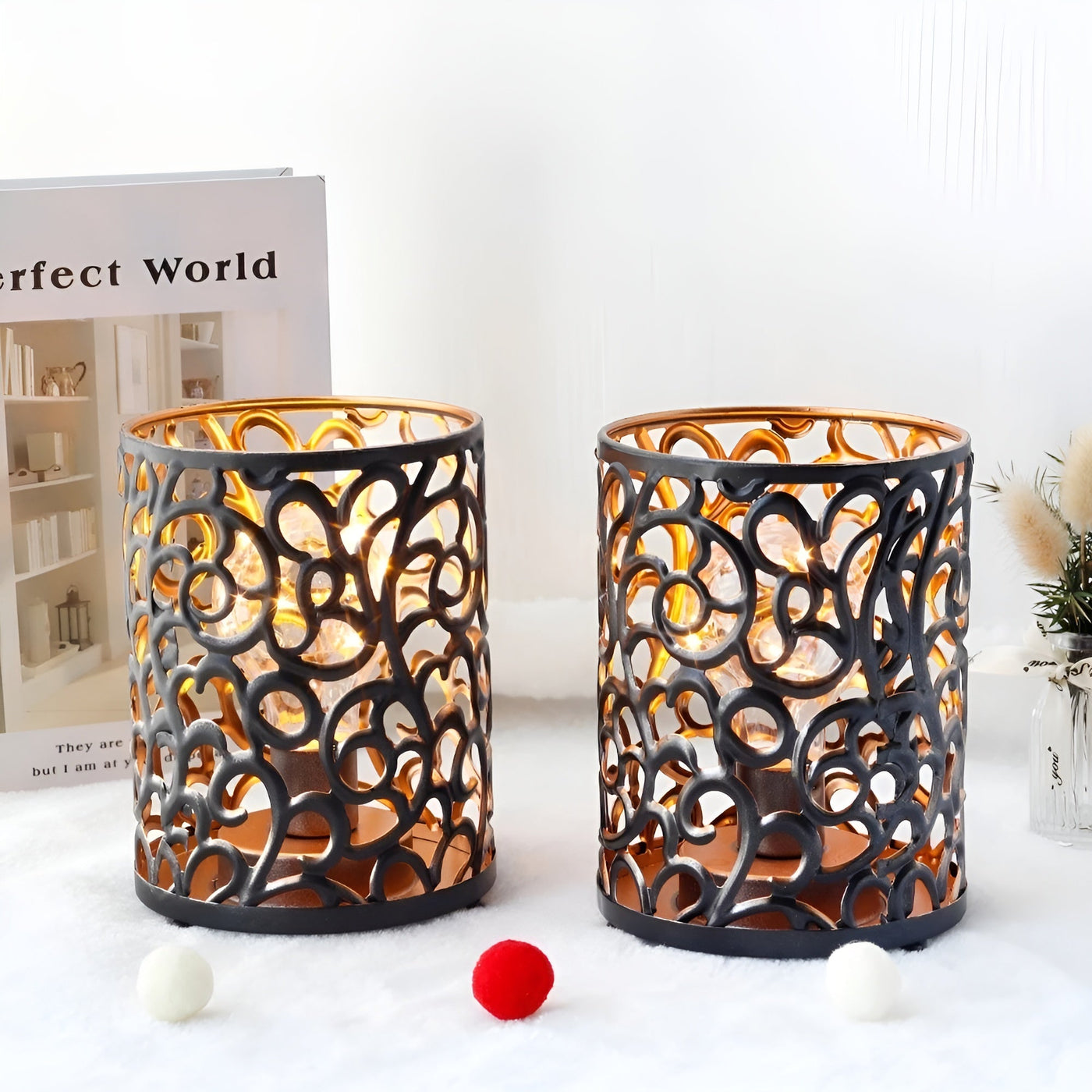 TwilightGlow Lampe - Moderne Batteriebetriebene Kabellose Lampe