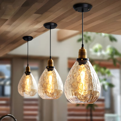 AmberLuxe Light – Industrielle Loft-Stil LED Pendelleuchte