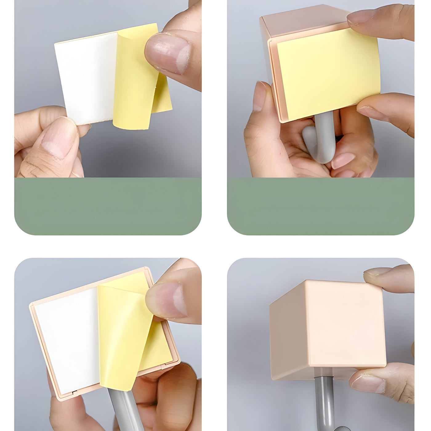 MeowGrip Haken – Selbstklebende Tier-Wandhaken für Schlüssel