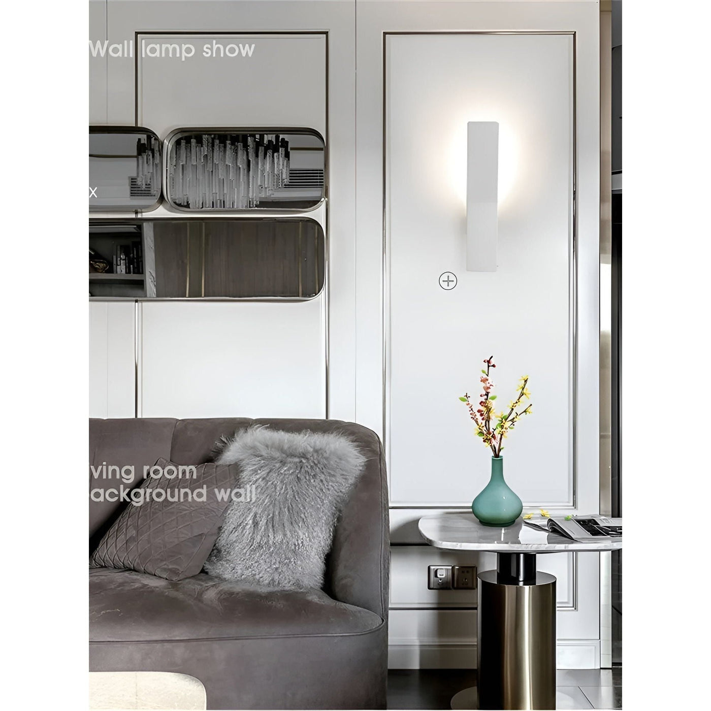 TrendEdge Light – Dekorative LED-Innenwandleuchte