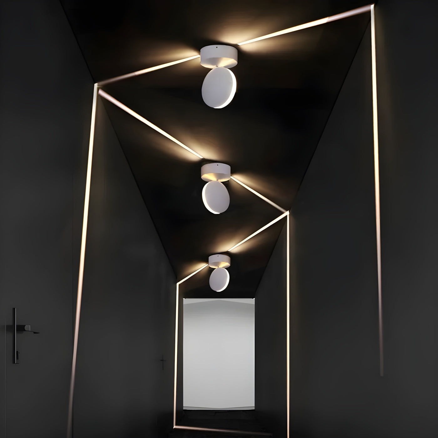 HallwayLuxe Light – Moderne Hotelgang LED-Wandleuchte