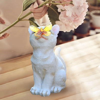 SolarPaws Light - Dekorative Katze Solar LED-Figur Licht