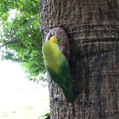 MysticOwl Ornament – Dekorative Eulenstatue aus Kunstharz